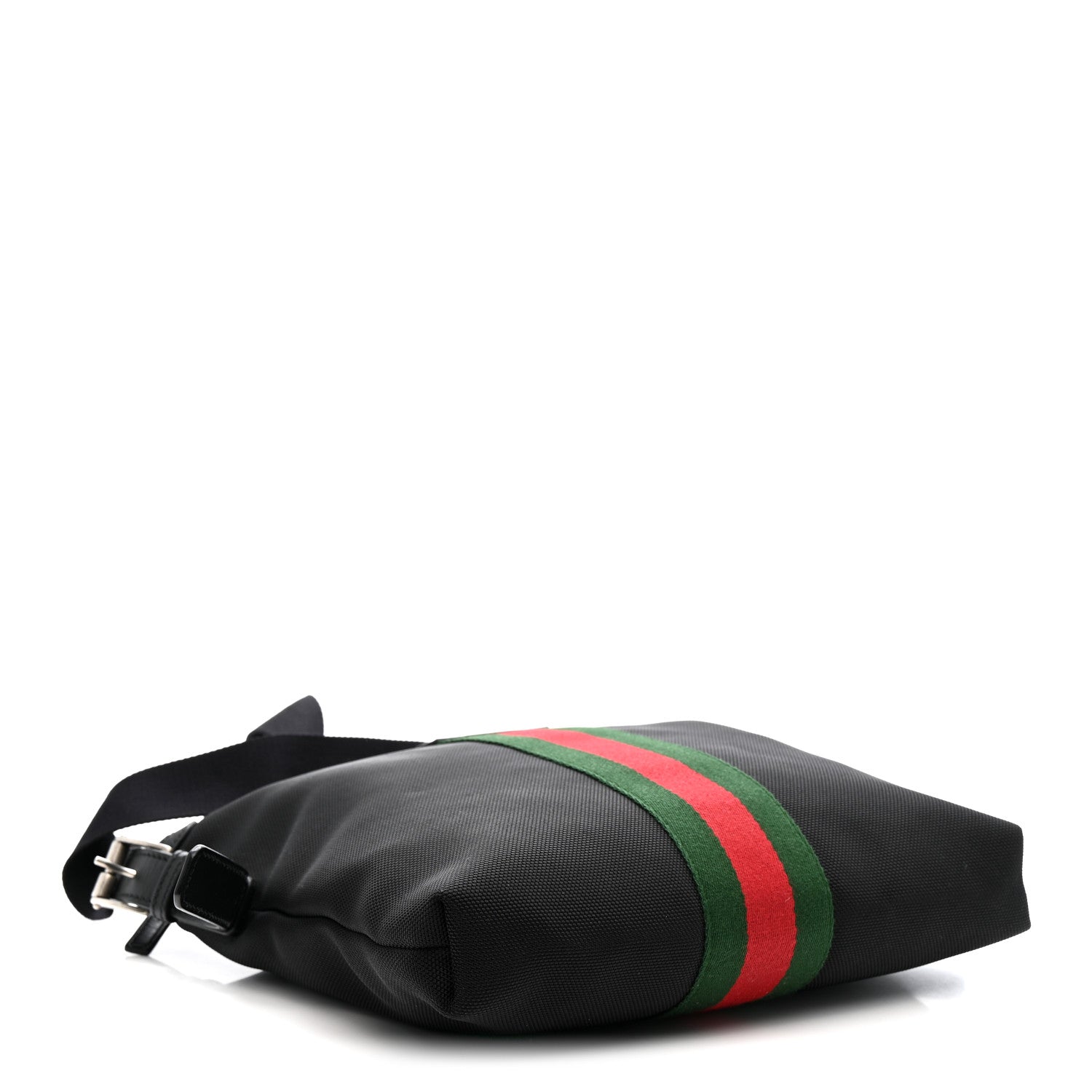Techno Canvas Web Messenger Bag Black