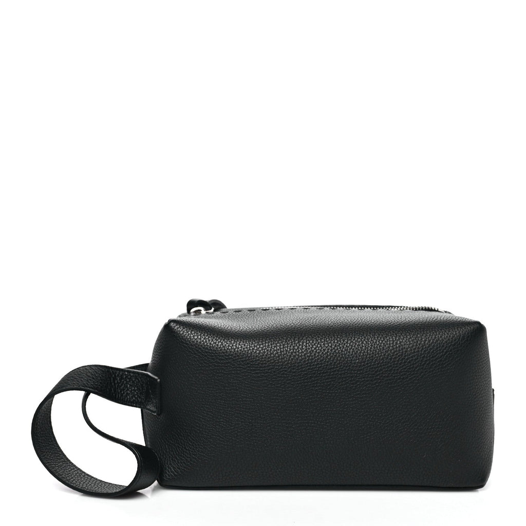 Cuoio Romano Selleria Toiletry Case Black