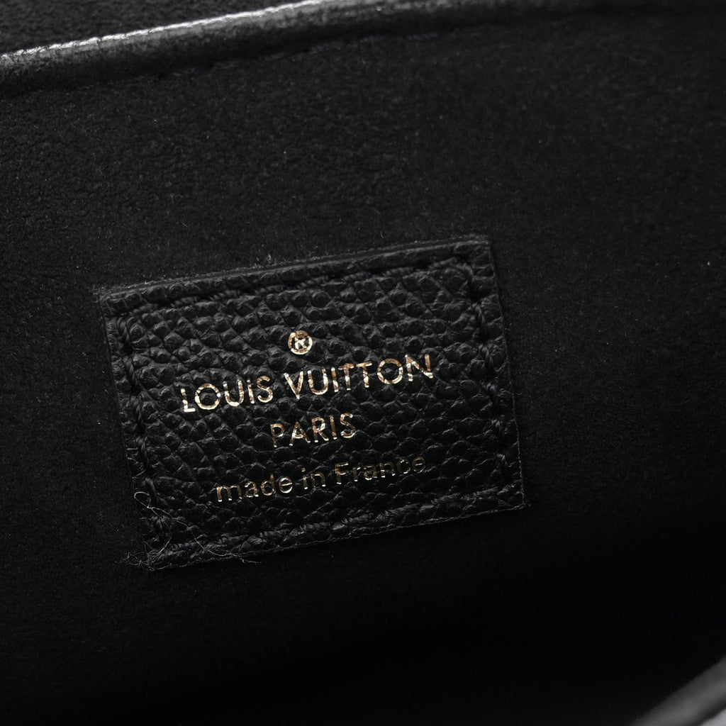 Empreinte Monogram Giant Tiny Backpack Black