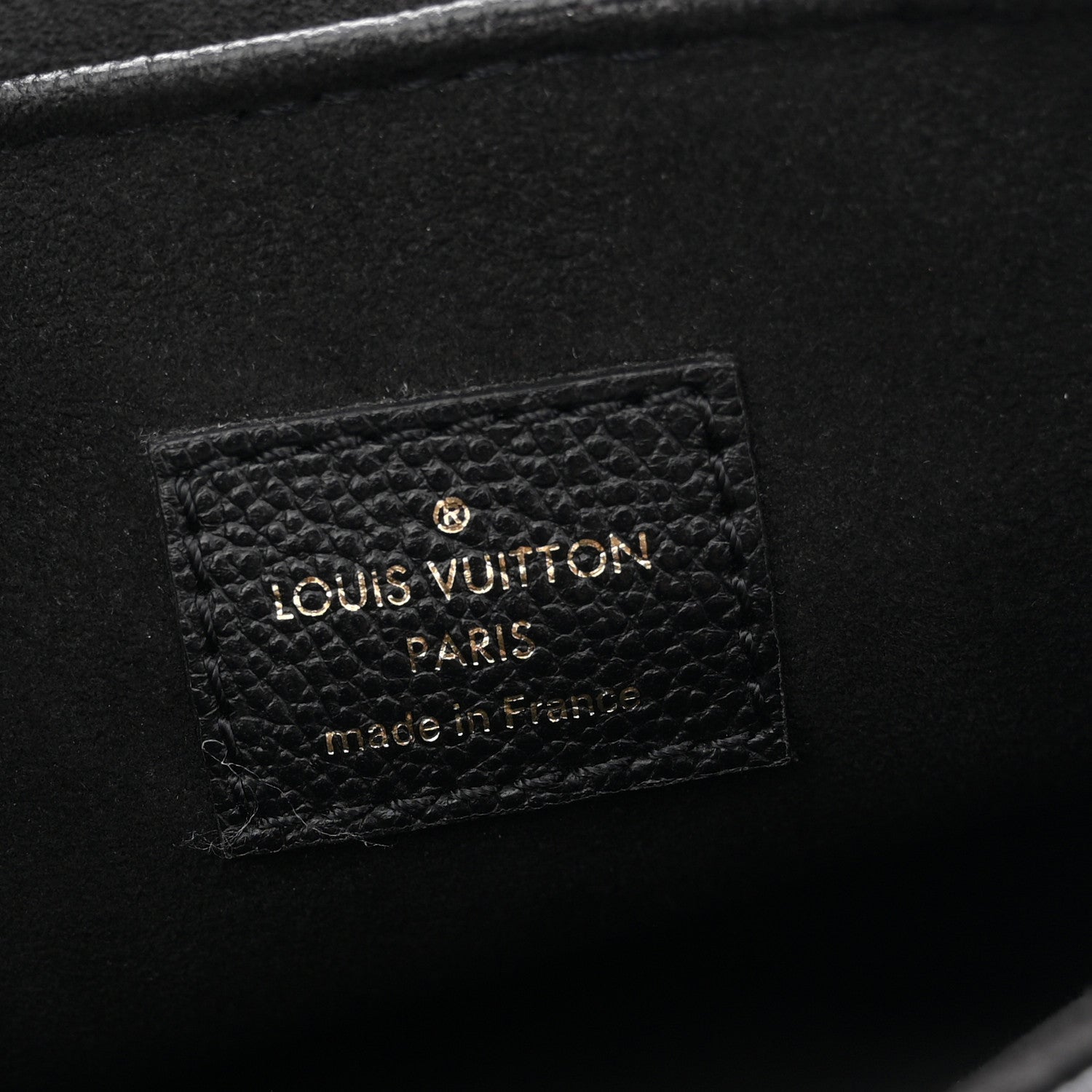 Empreinte Monogram Giant Tiny Backpack Black