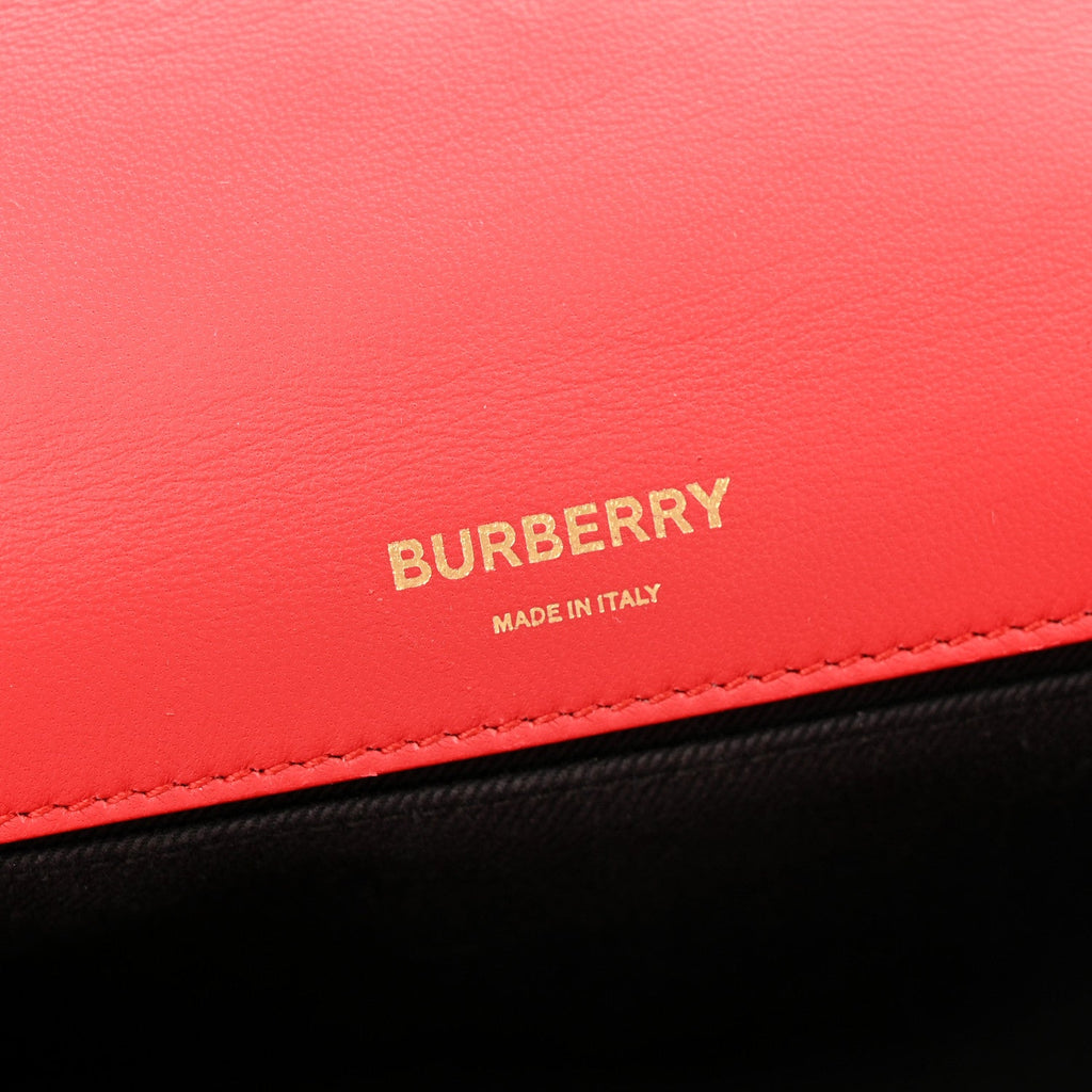 Lambskin Quilted Small Lola Bag Bright Red