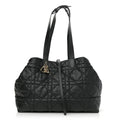 Calfskin Macrocannage Large Toujours Black