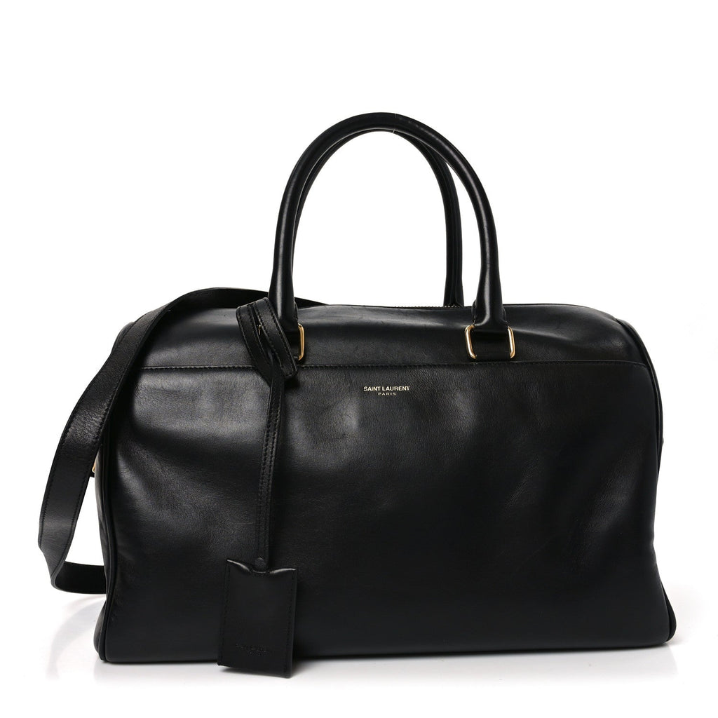 Calfskin Classic Duffle 6 Black