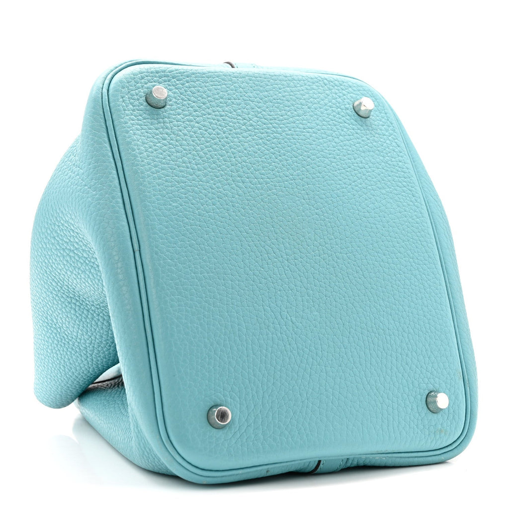 Taurillon Clemence Picotin Lock 22 MM Bleu Atoll