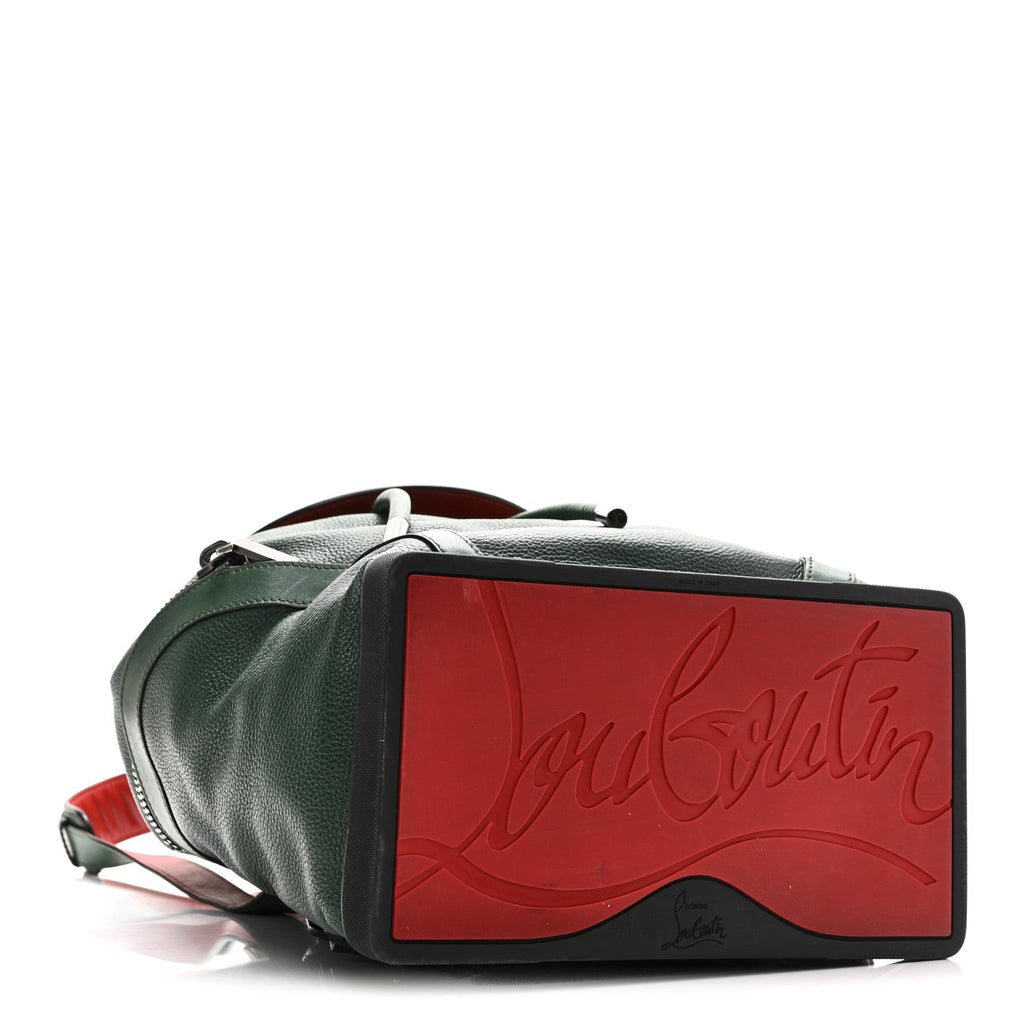 Calfskin Ecusson Explorafunk Backpack Green