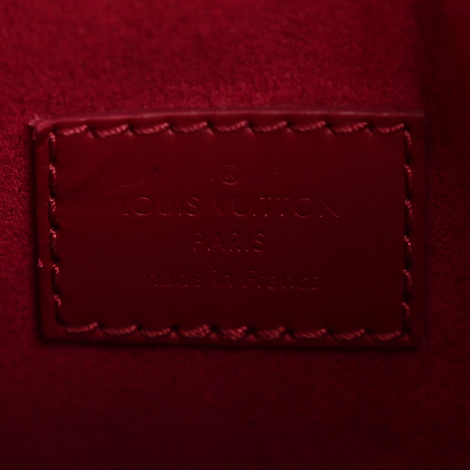 Monogram Pouch Noe Fuchsia