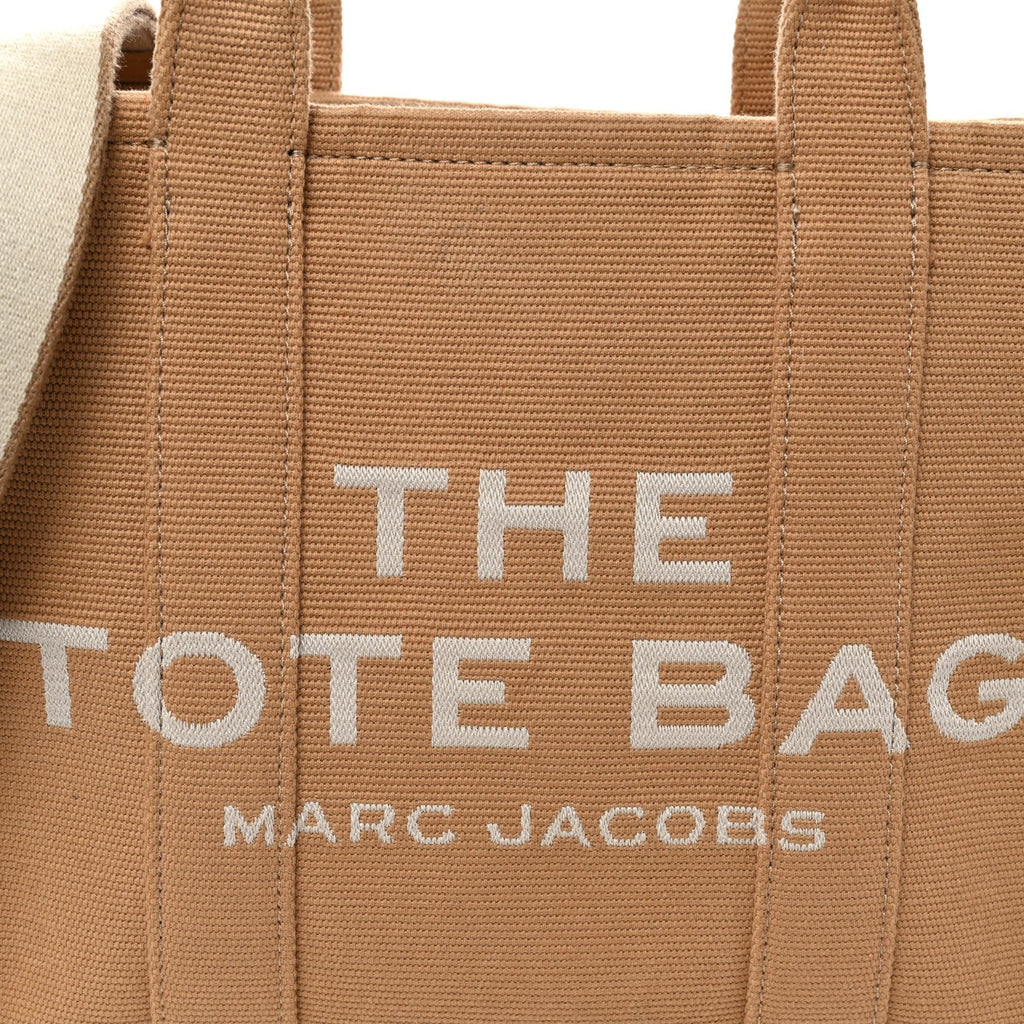 Jacquard Medium The Traveler Tote Bag Camel