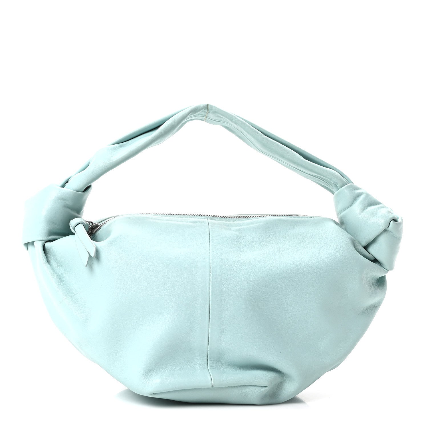 Calfskin Mini Double Knot Bag Spearmint