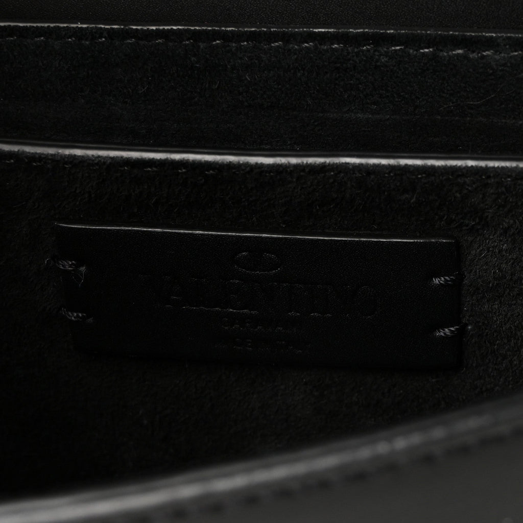 Calfskin Mini Supervee Belt Bag Black