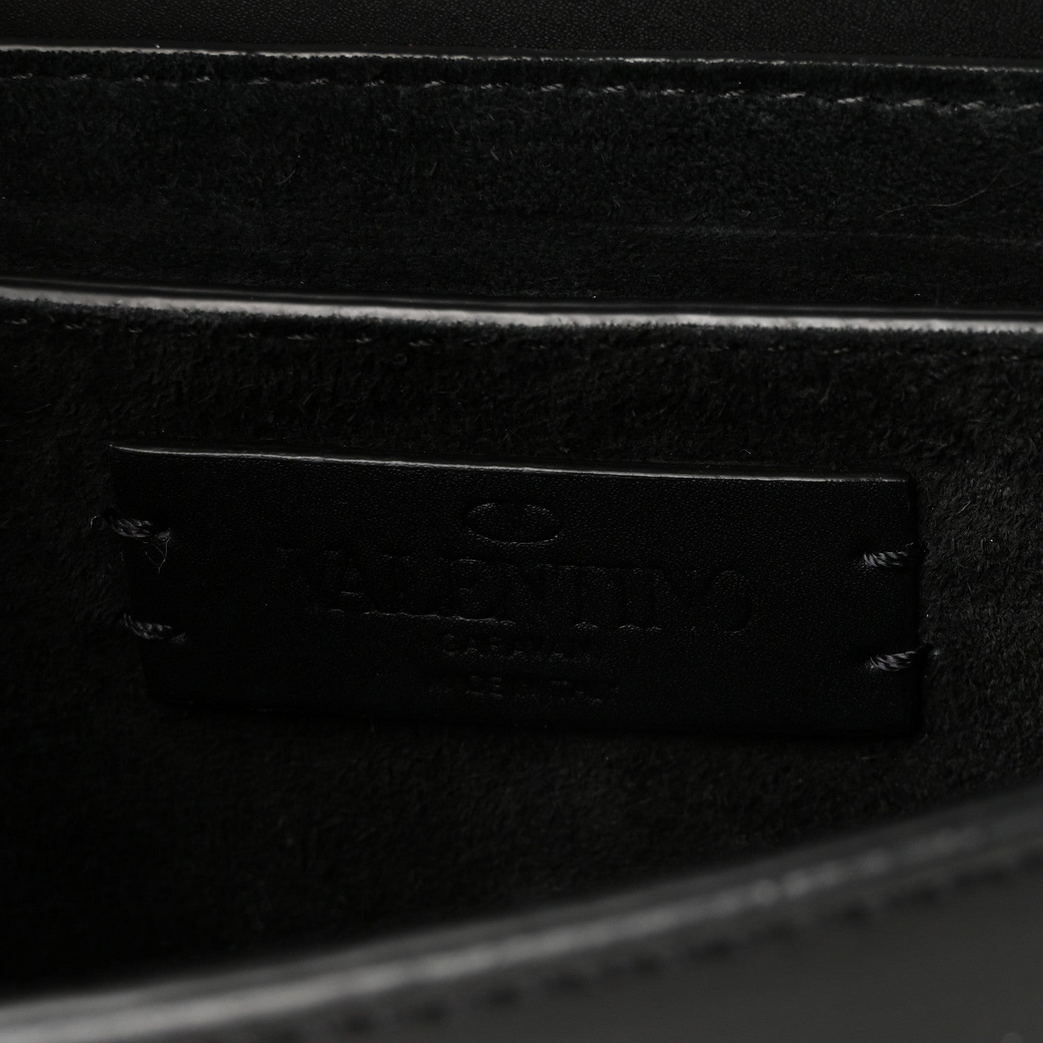Calfskin Mini Supervee Belt Bag Black