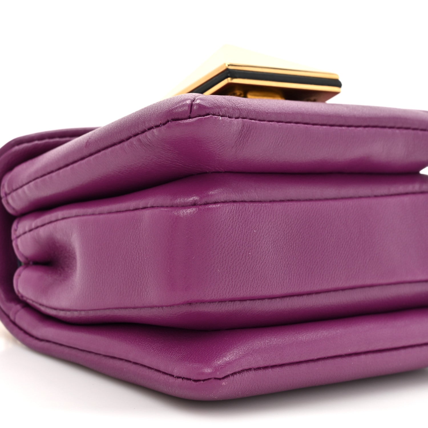 Nappa Micro One Stud Chain Bag Prune