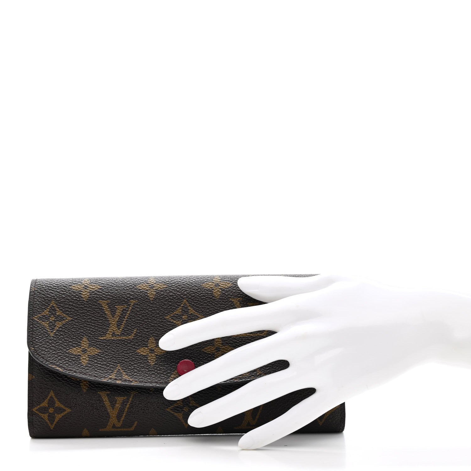 Monogram Emilie Wallet Fuchsia