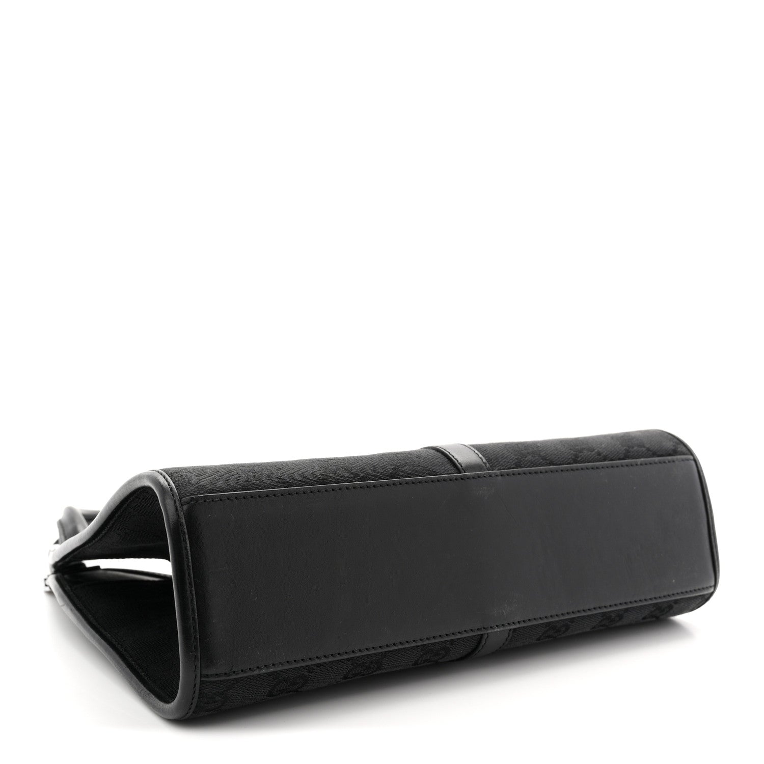 Monogram Bardot Shoulder Bag Black