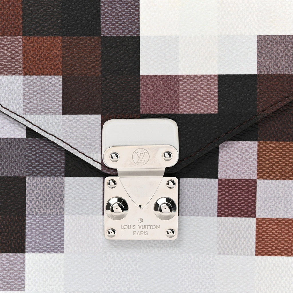 Calfskin Cowmooflage Mark Folder Brown