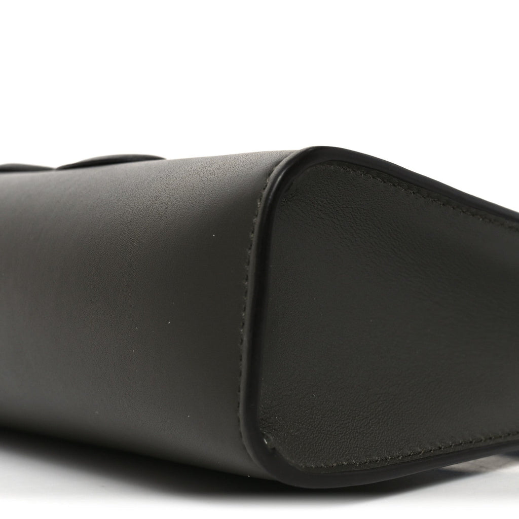 Smooth Calfskin Cuir Triomphe Shoulder Bag Dark Army