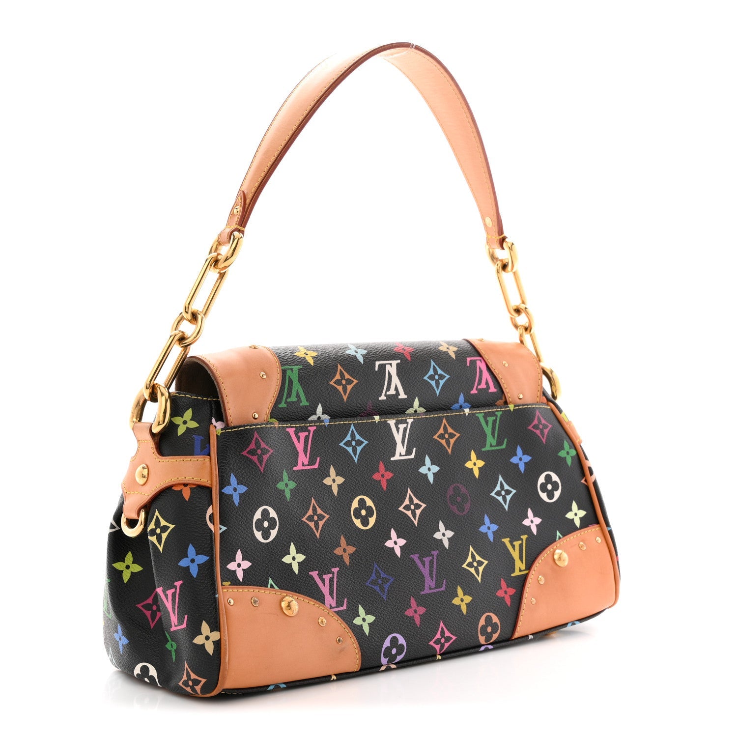 Monogram Multicolor Beverly MM Black