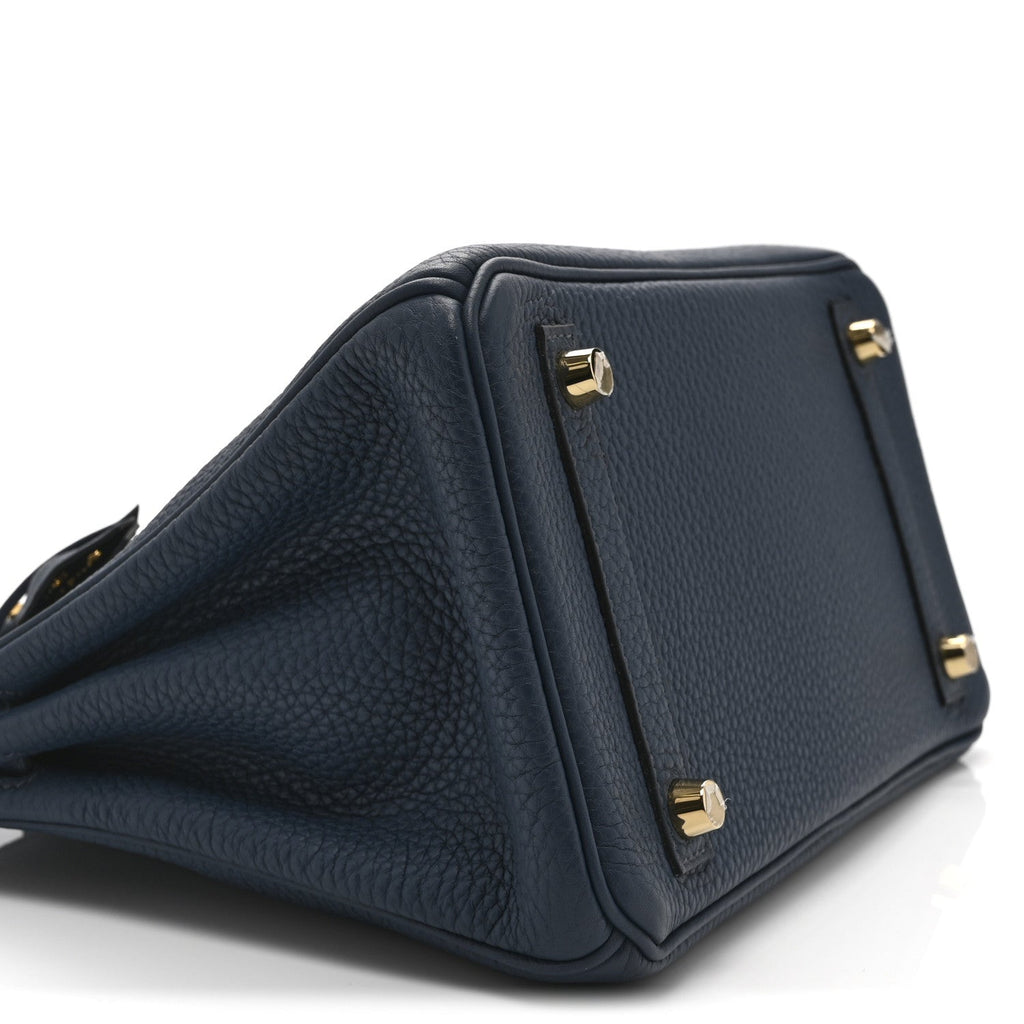 Togo Birkin 25 Bleu de Prusse