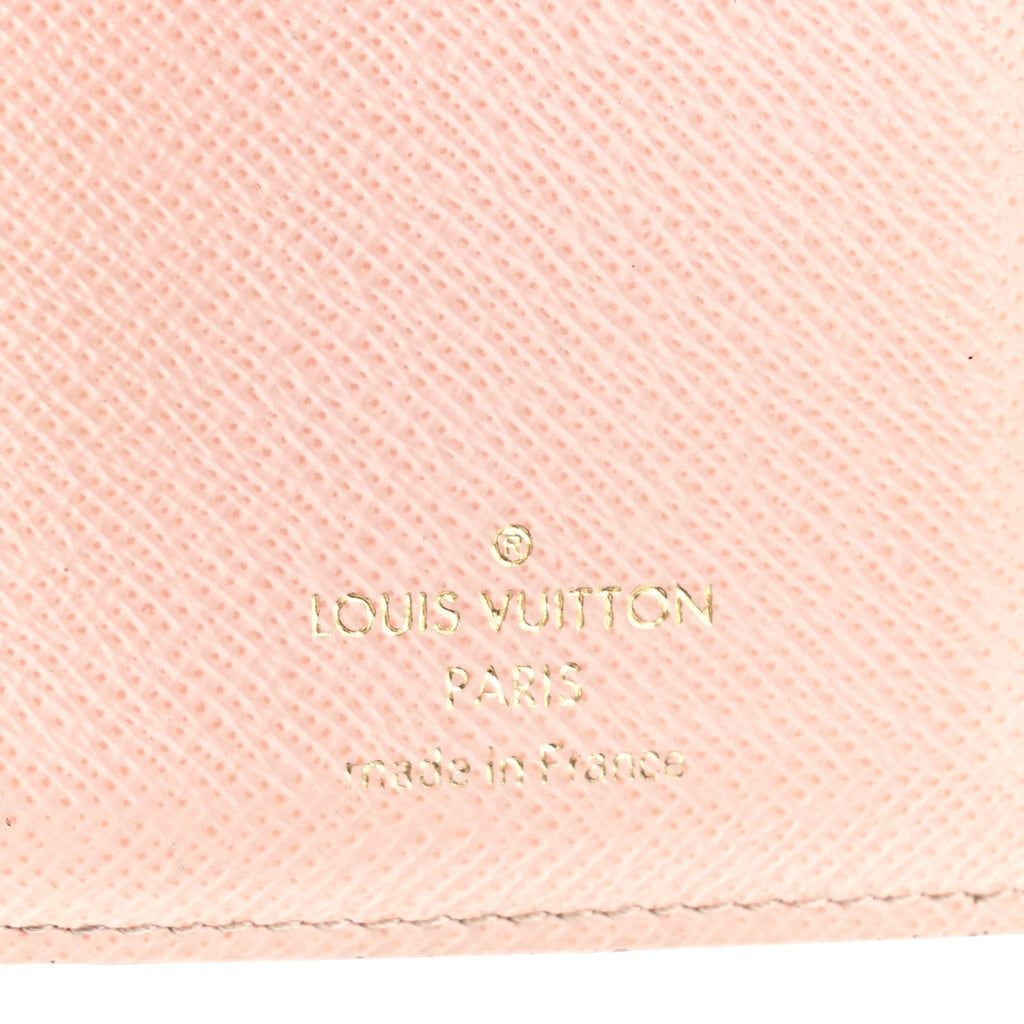 Monogram Victorine Wallet Rose Ballerine