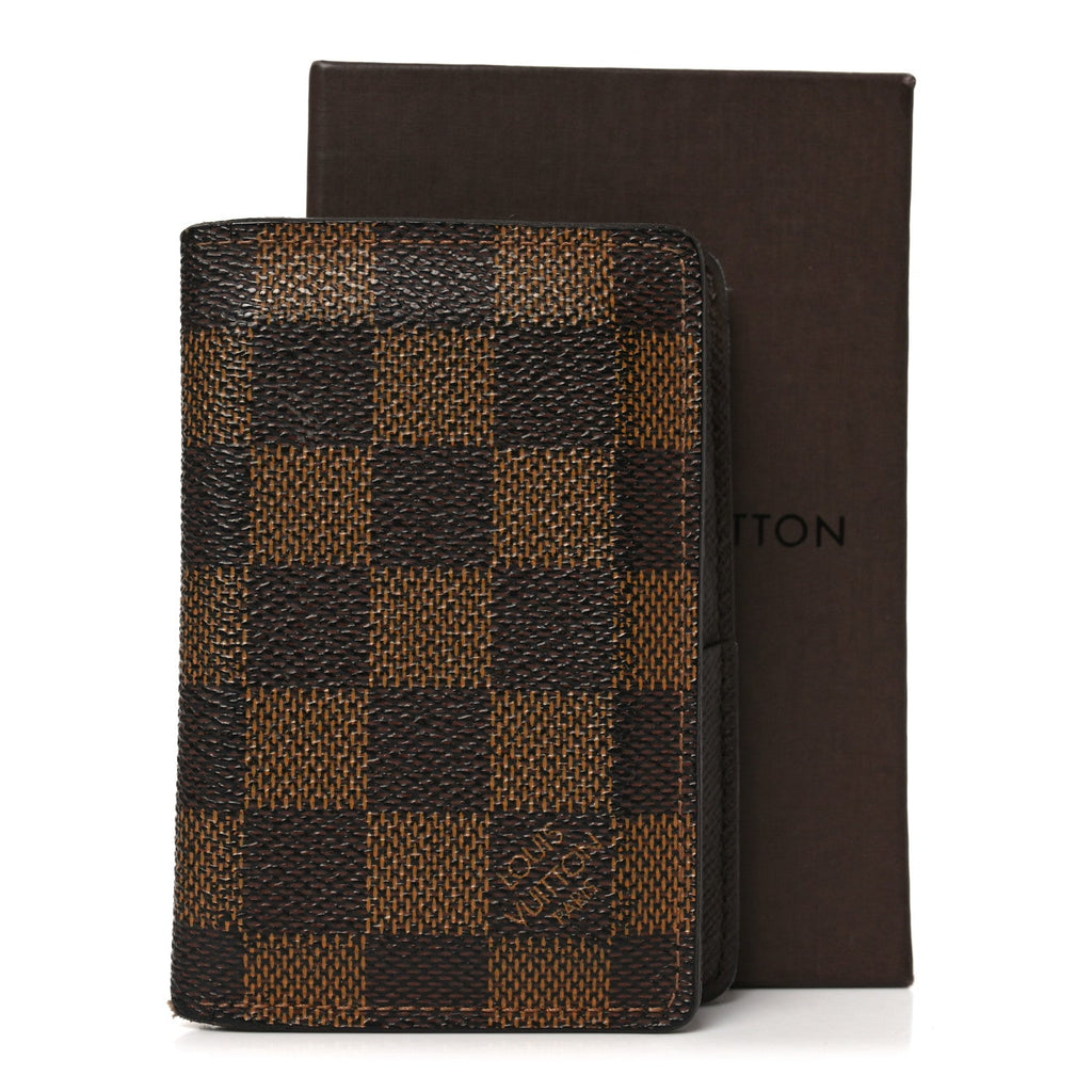 Damier Ebene Pocket Organizer