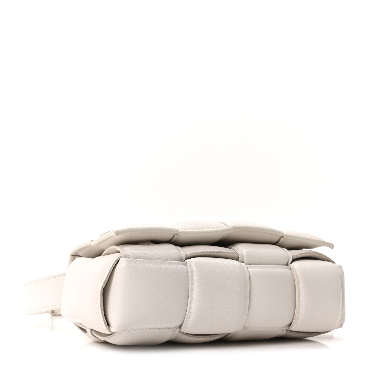 Nappa Maxi Intrecciato Padded The Belt Cassette Bag Chalk