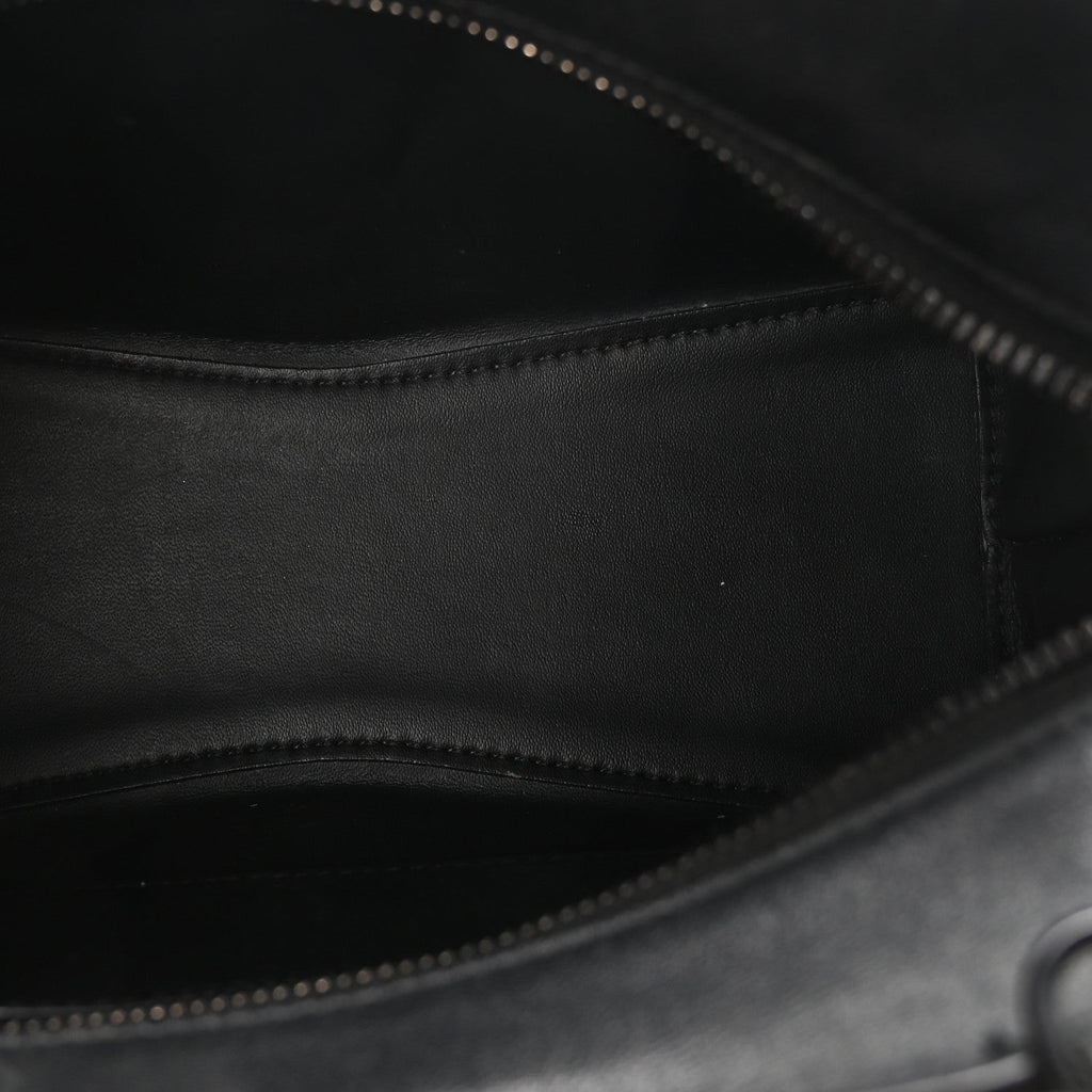Cake Calfskin Tonal Hardware Mini Neo Classic City Black