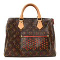 Monogram Perforated Speedy 30 Orange