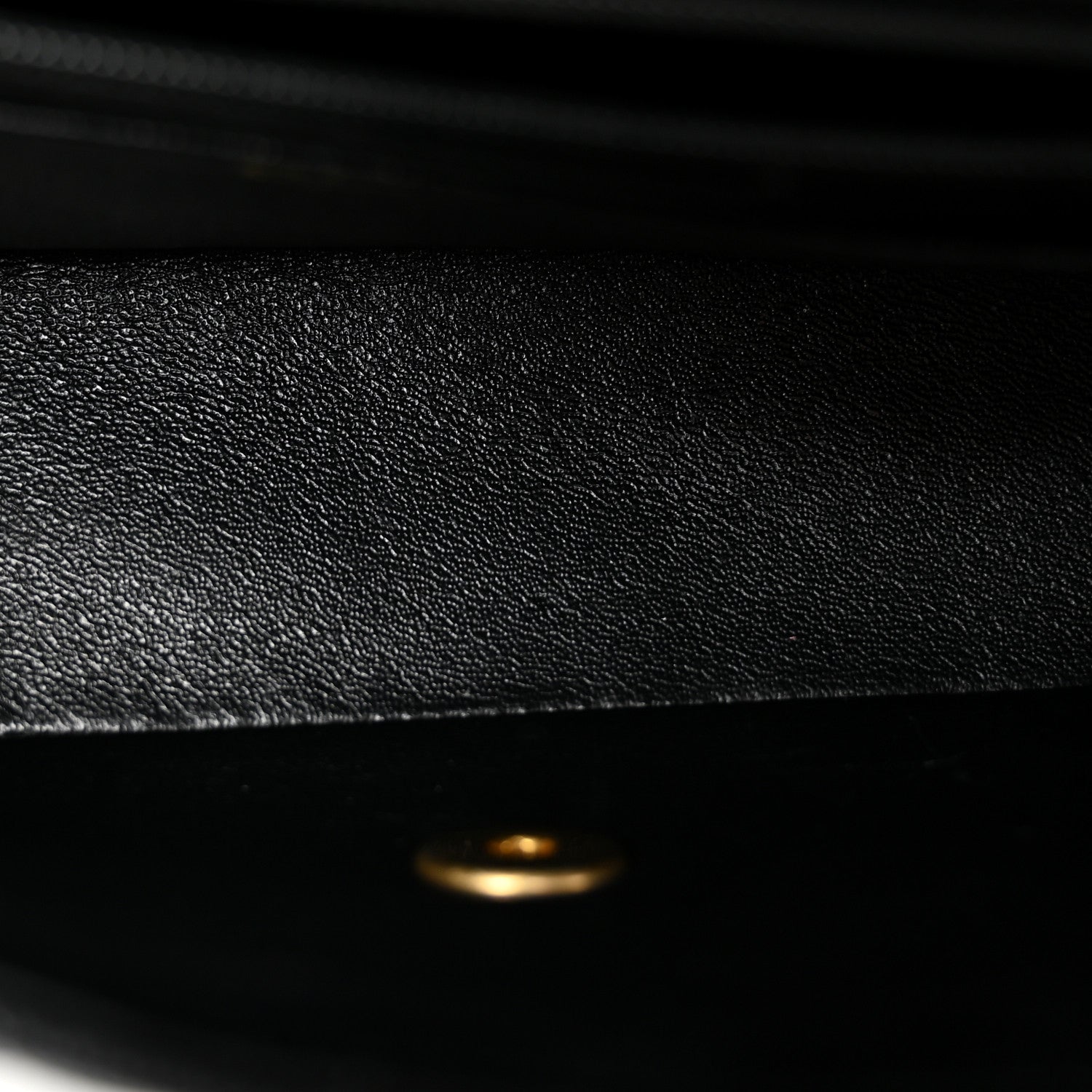 Caviar Quilted Mini Top Handle Rectangular Flap Black