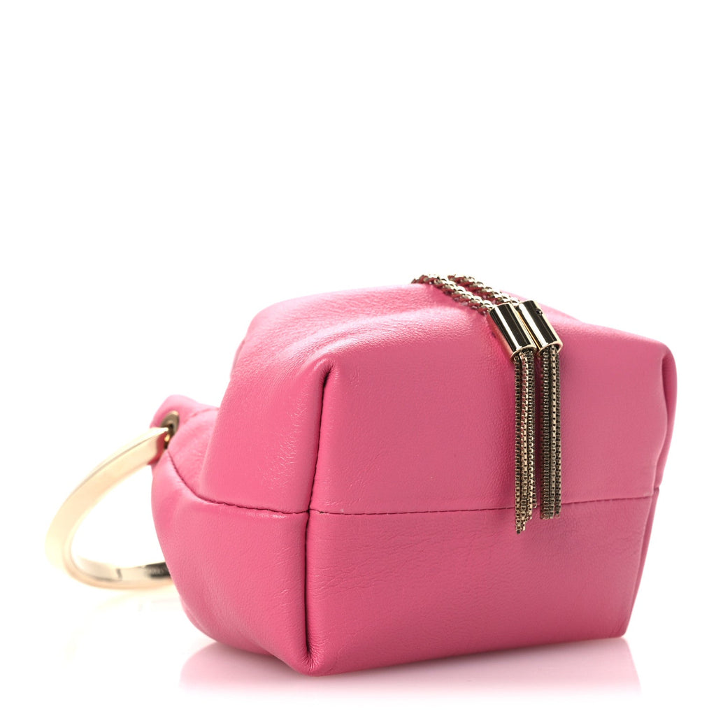 Calfskin Micro Bon Bon Bag Candy Pink