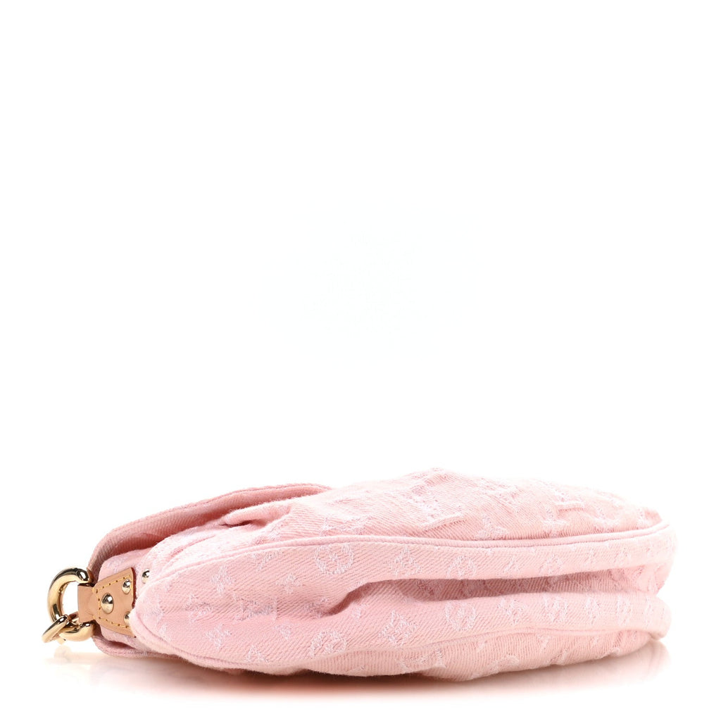 Monogram Denim Sunset Washed Pink