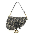 Oblique Saddle Bag Blue