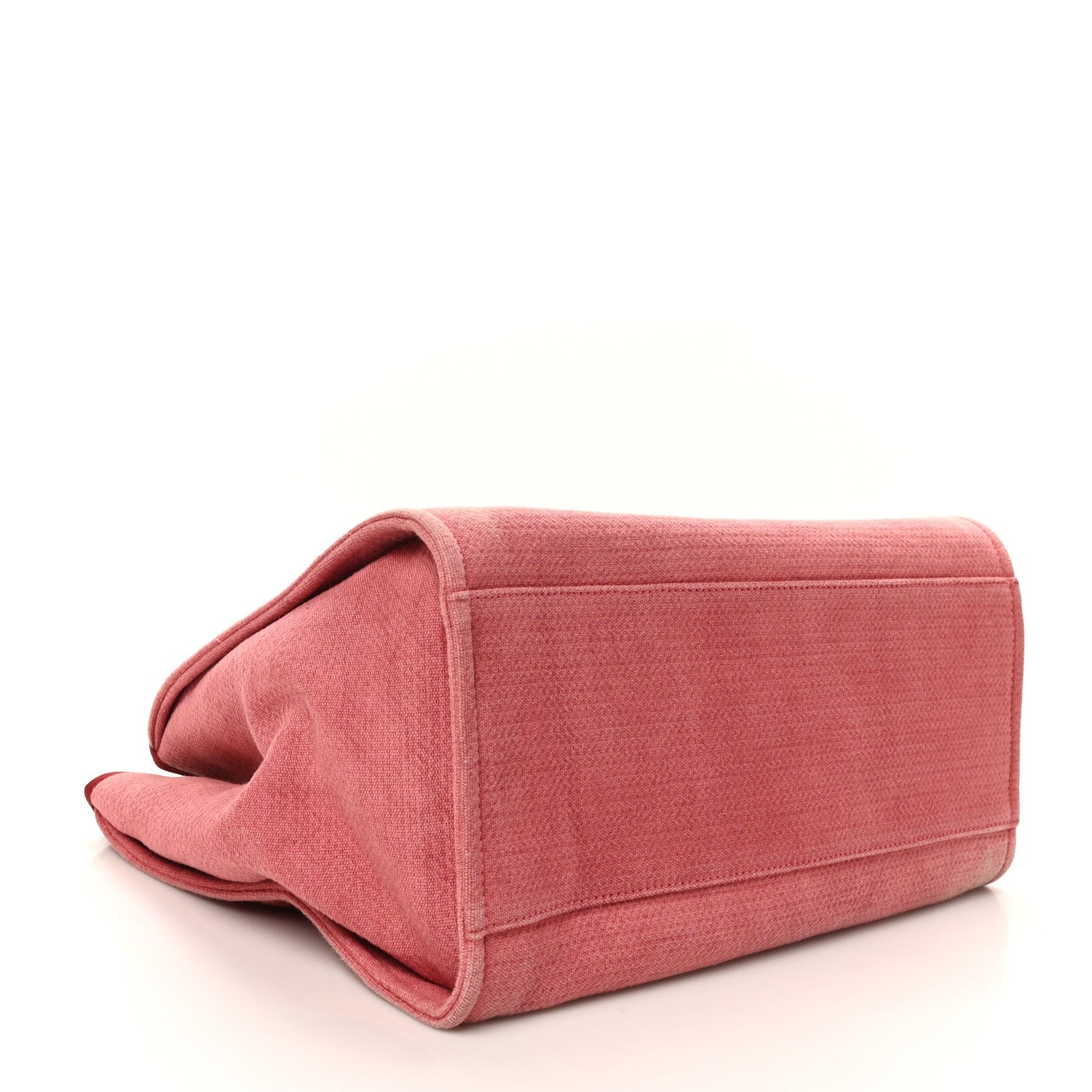Canvas Medium Deauville Tote Red