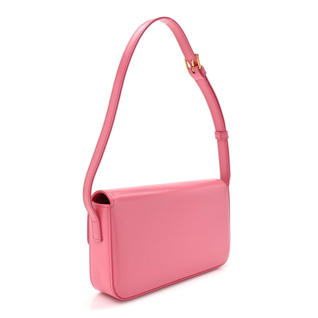 Shiny Calfskin Triomphe Flamingo