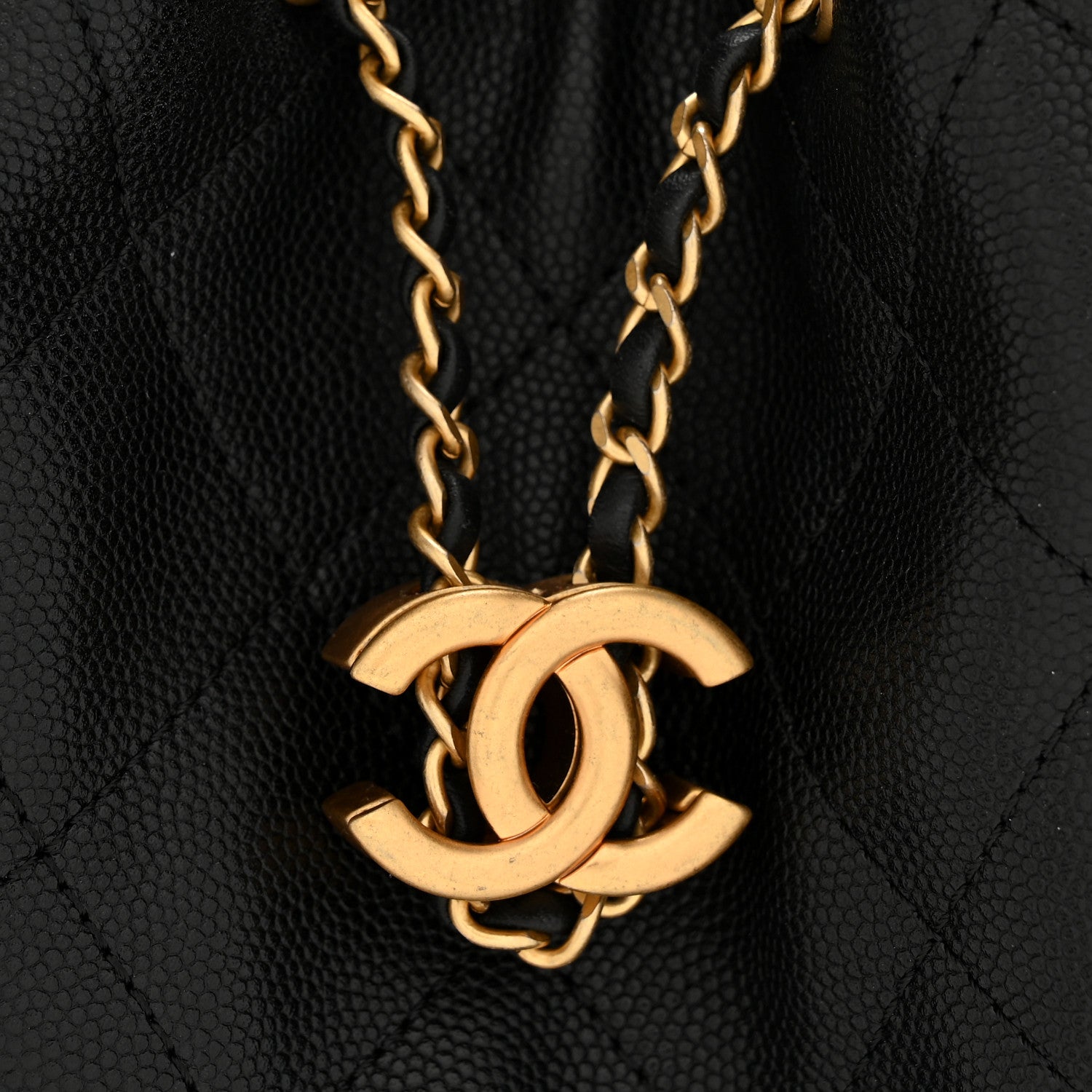Caviar Quilted Small Chanel 25 Handbag Black