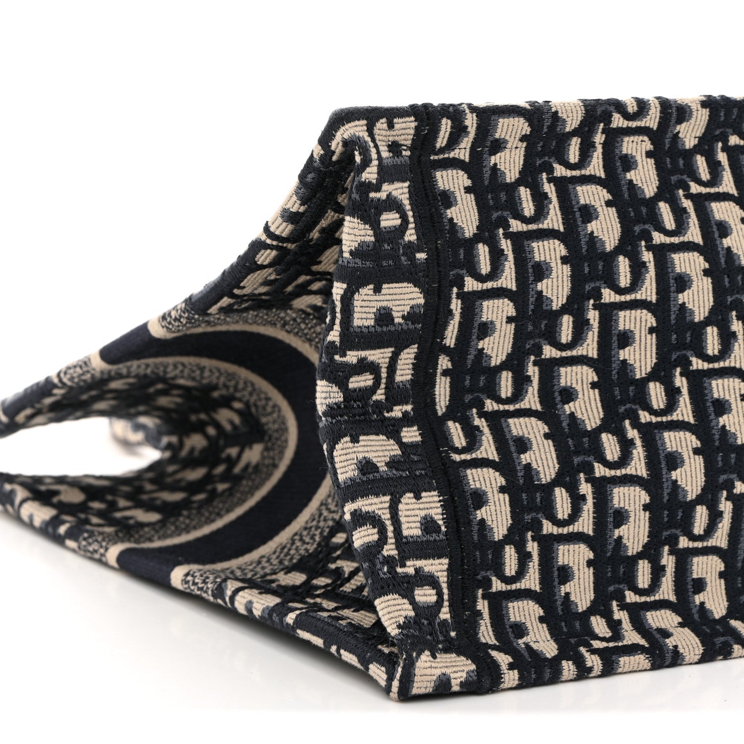 Oblique Medium Book Tote Blue Multicolor