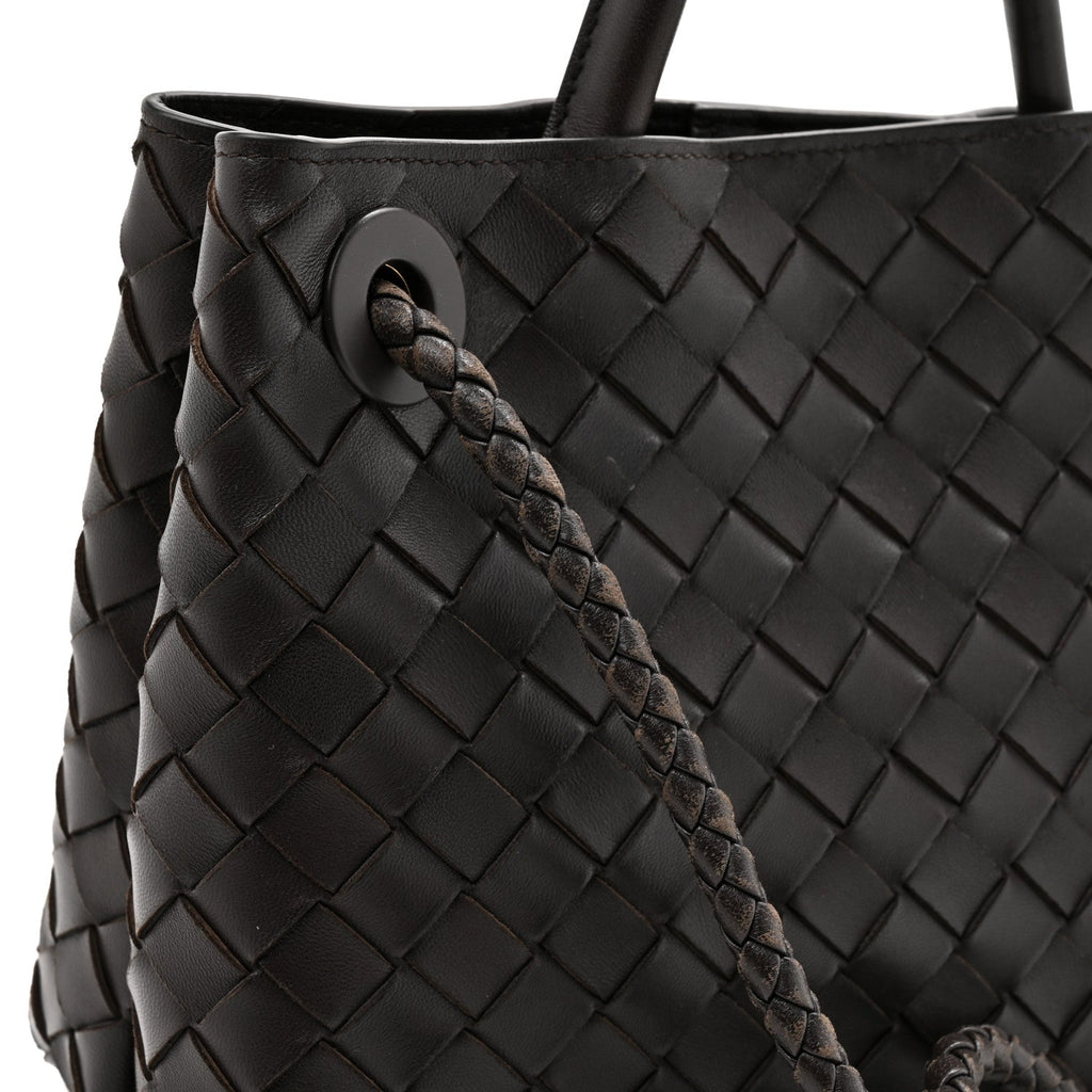 Nappa Intrecciato Small Andiamo Shoulder Bag Fondant
