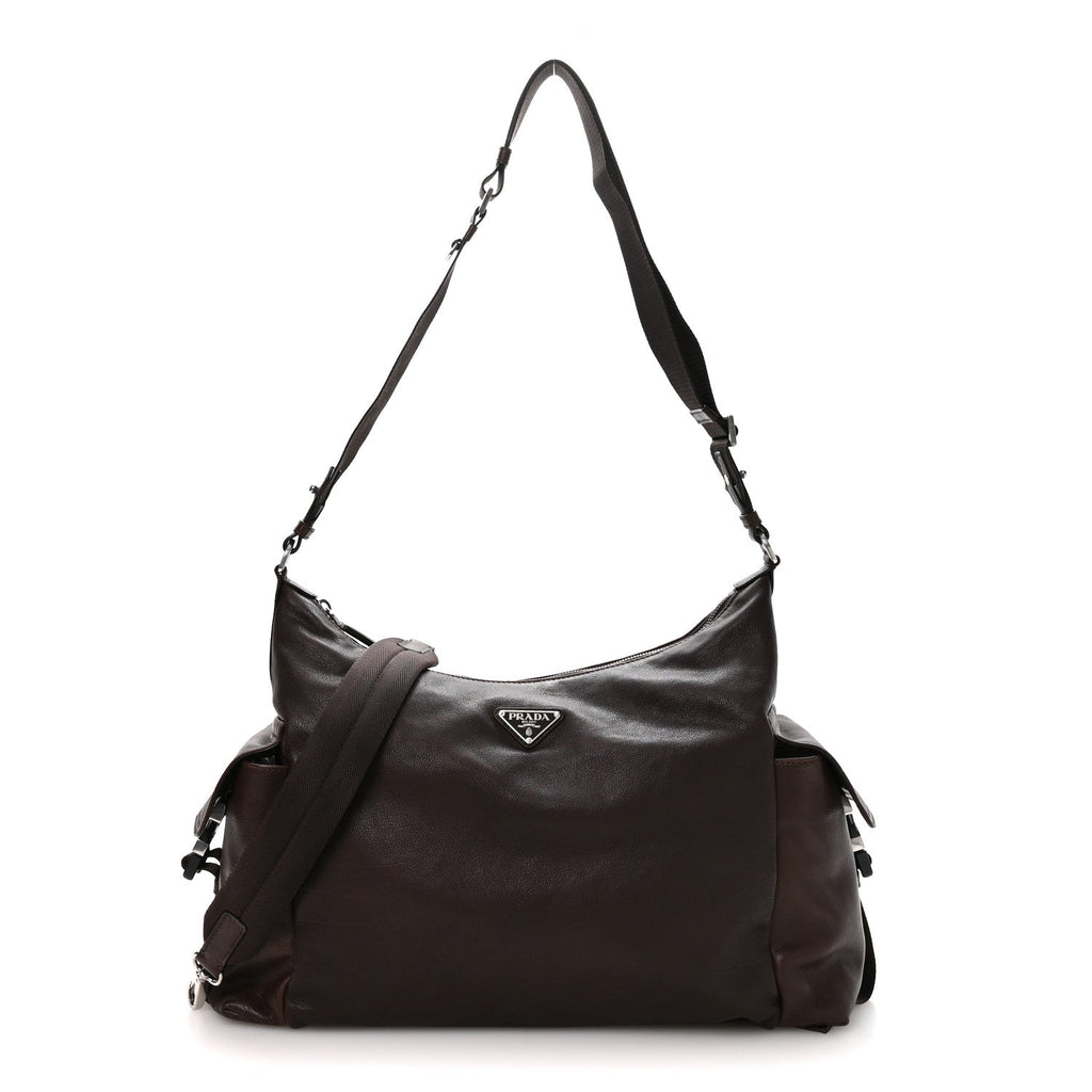 Nappa Explore Shoulder Bag Coffee