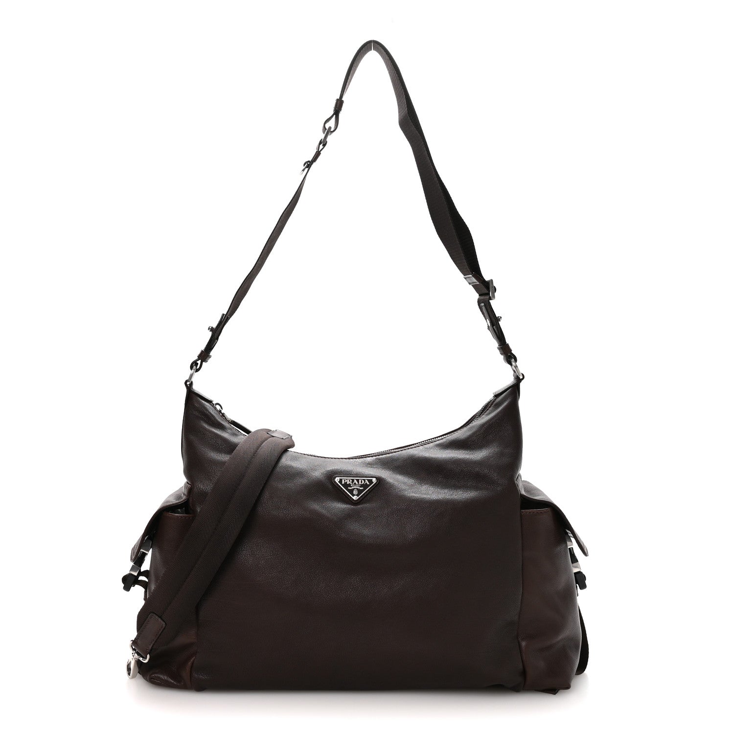 Nappa Explore Shoulder Bag Coffee