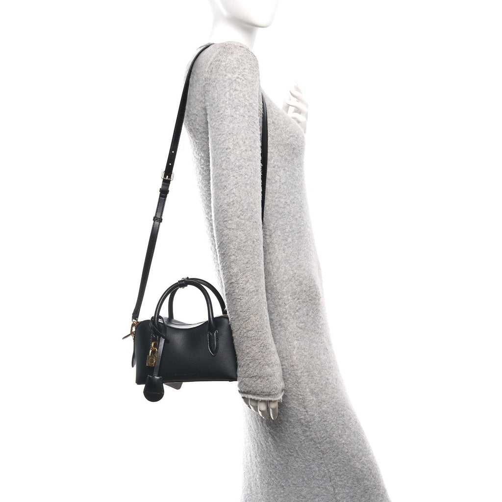 Eco Grainy Alter Mat Ryder Crossbody Bag Black