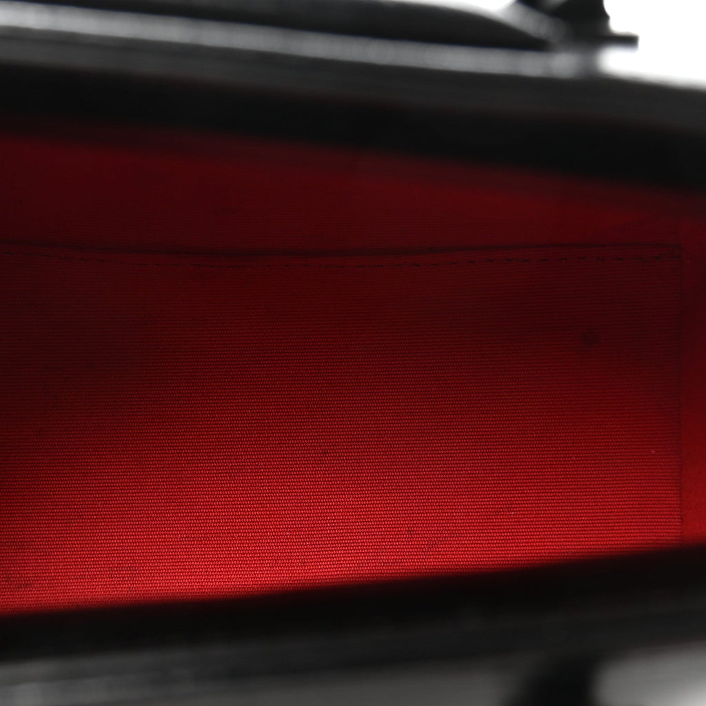 Box Calfskin Toy Antigona Black Red