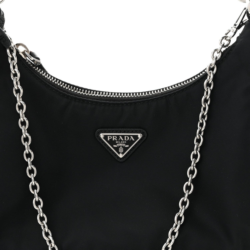 Nylon Re-Edition 2005 Shoulder Bag Black