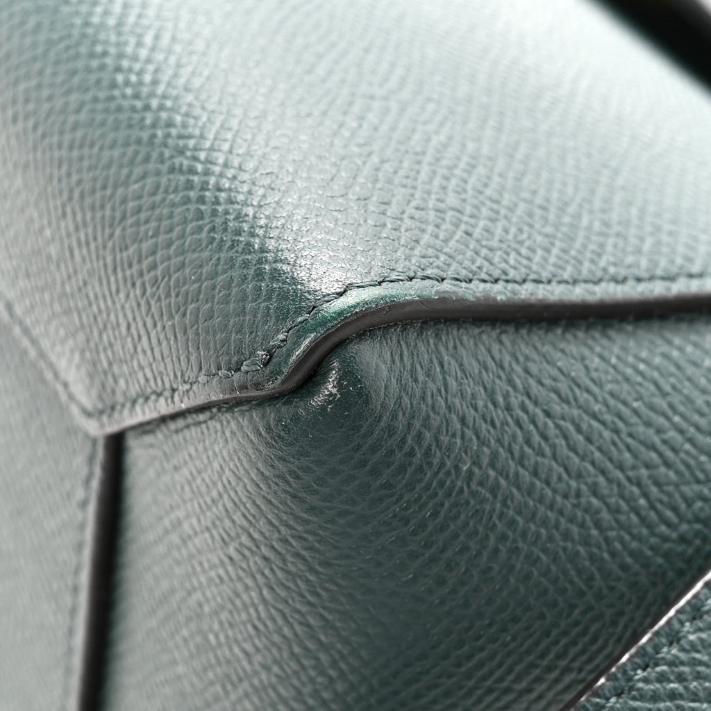 Grained Calfskin Micro Belt Bag Amazone