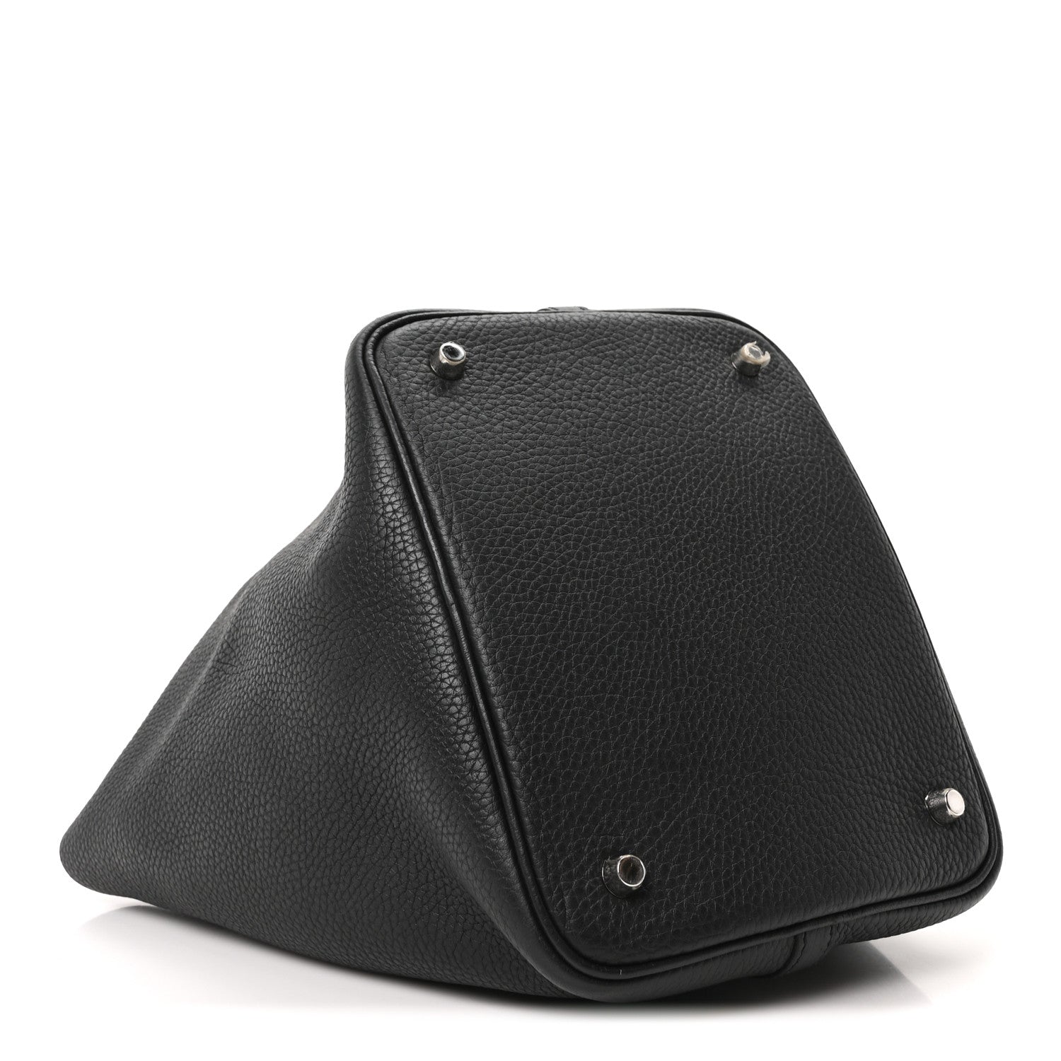 Taurillon Clemence Picotin Lock 22 MM Black