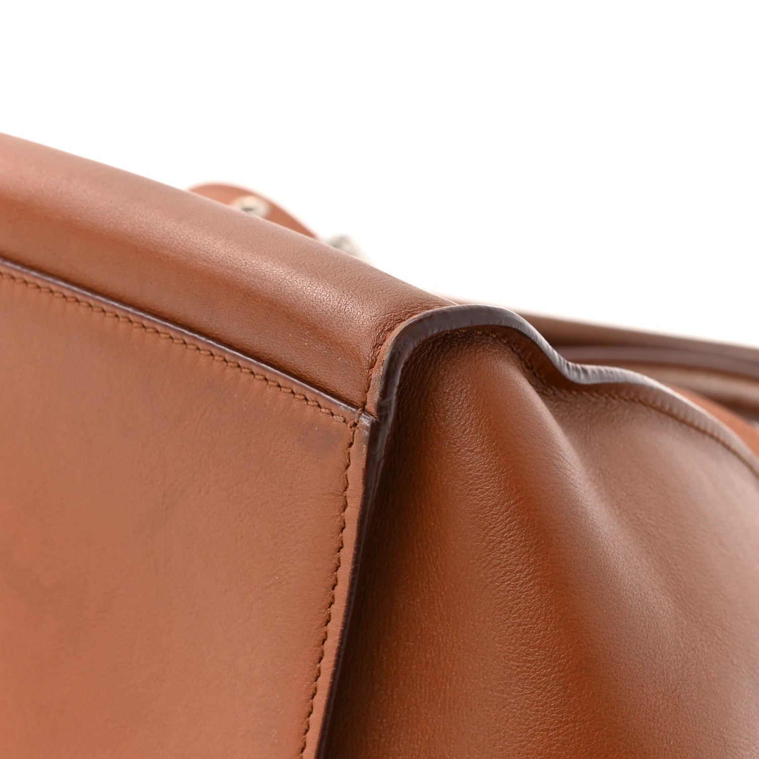 Smooth Calfskin Small Big Bag Tan