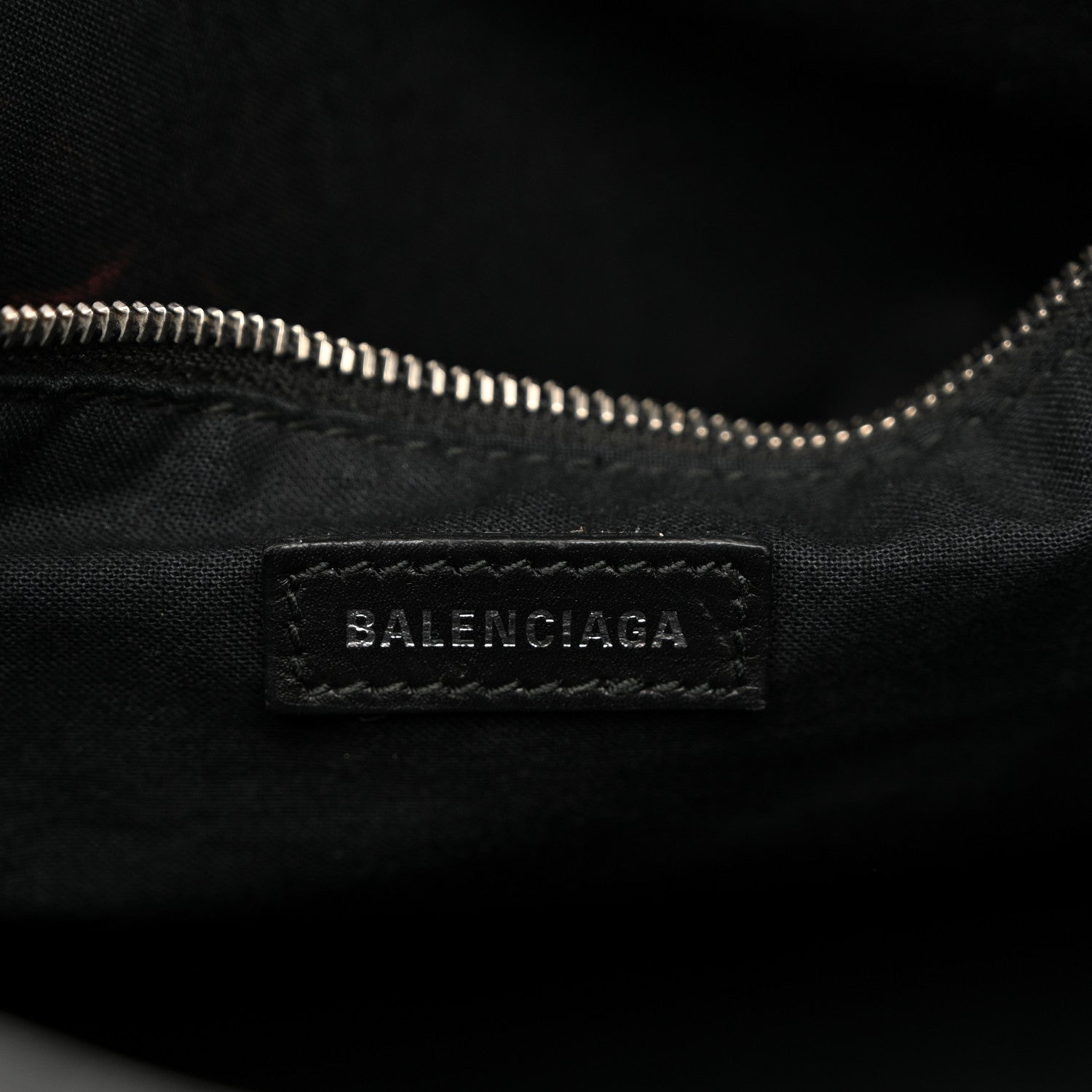 Canvas Satin Calfskin Diagonal Allover Logo Print Classic Silver Hardware S City Black White