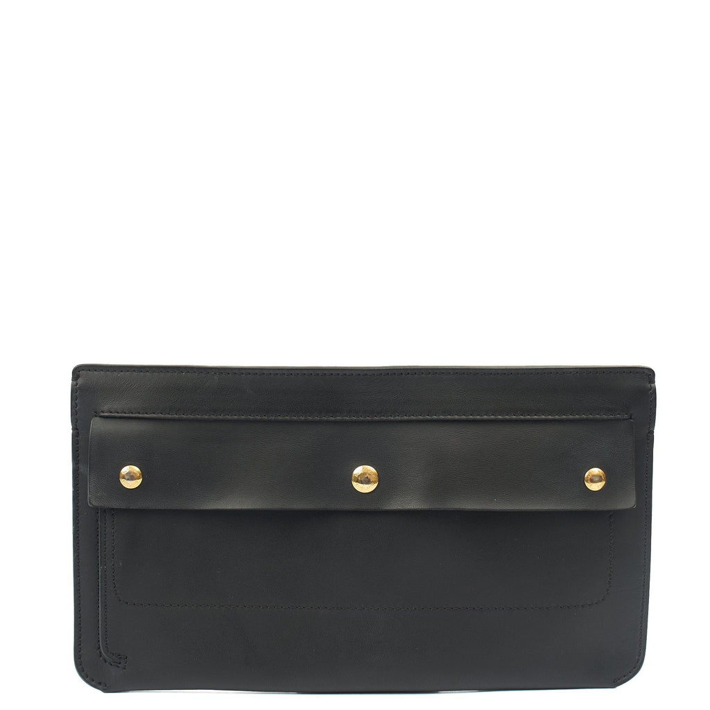 Burberry Cross Body Belt Bag  in Black, Leather