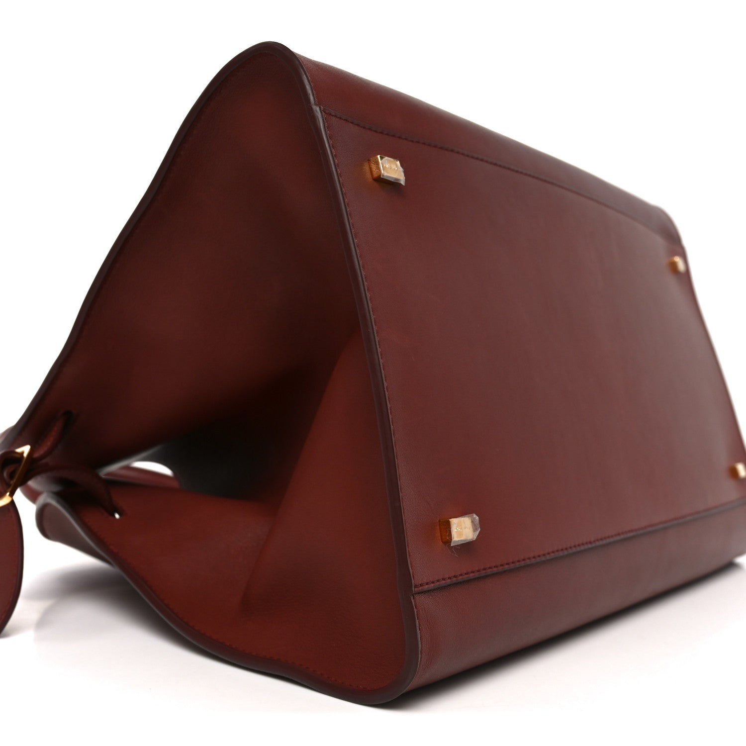 Polished Saddle Calfskin Soft Margaux 15 Cognac