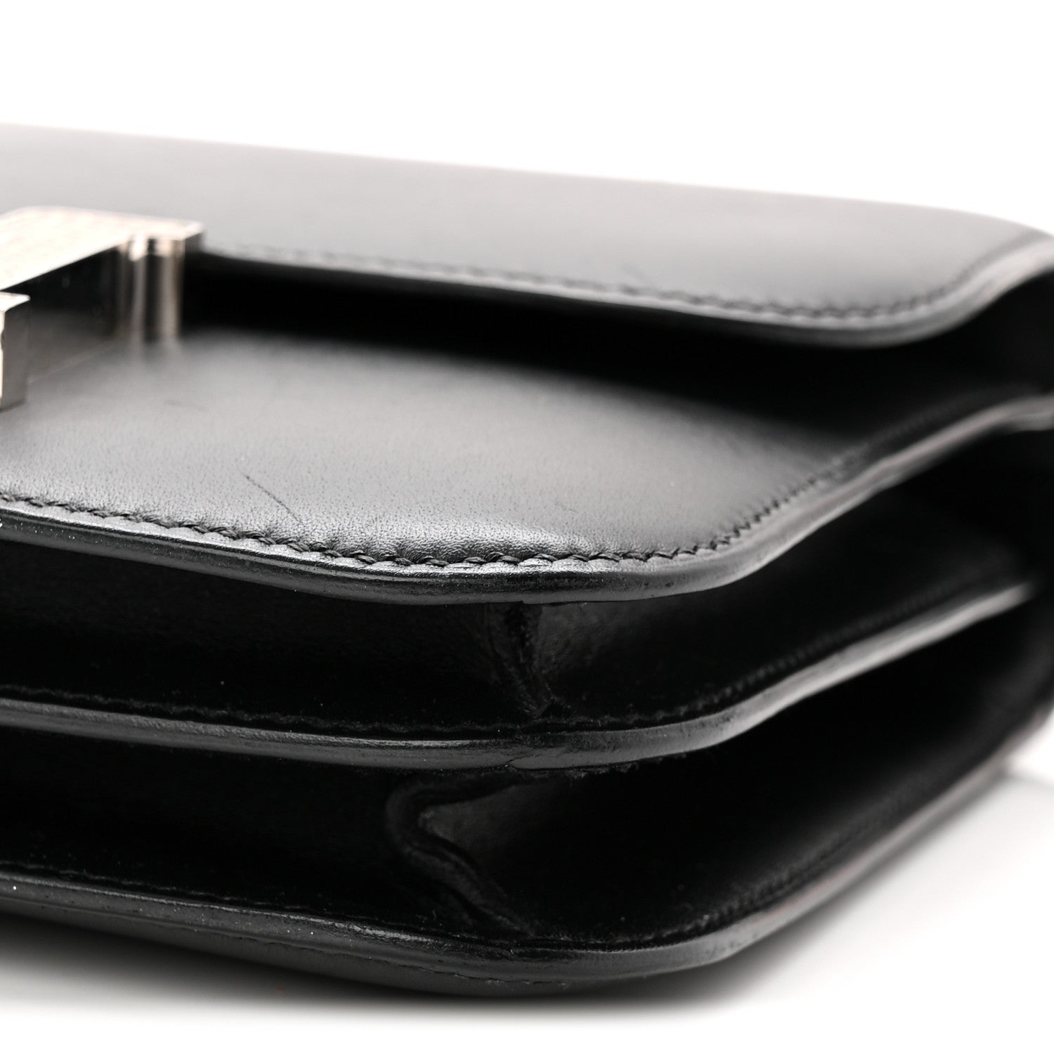 Veau Monsieur Lizard Constance 18 Black Ombre