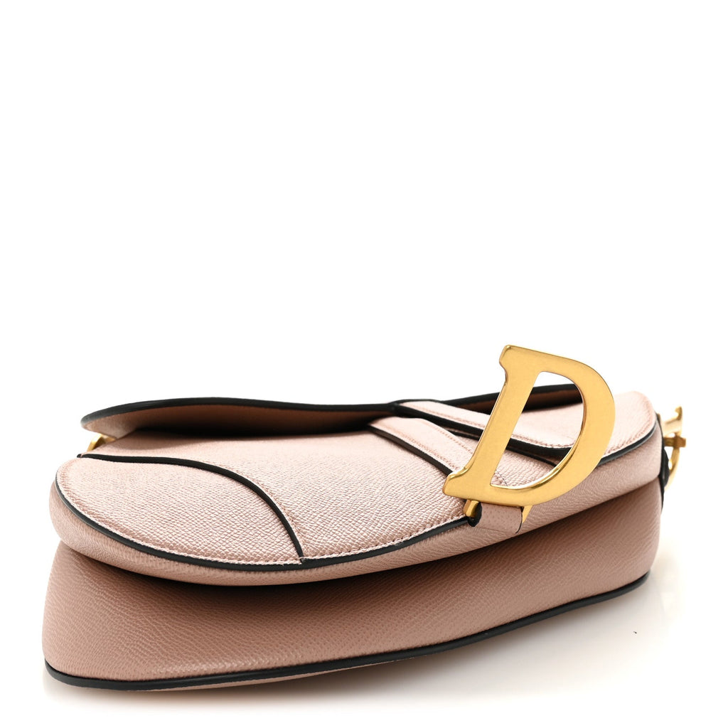 Calfskin Saddle Bag Pink