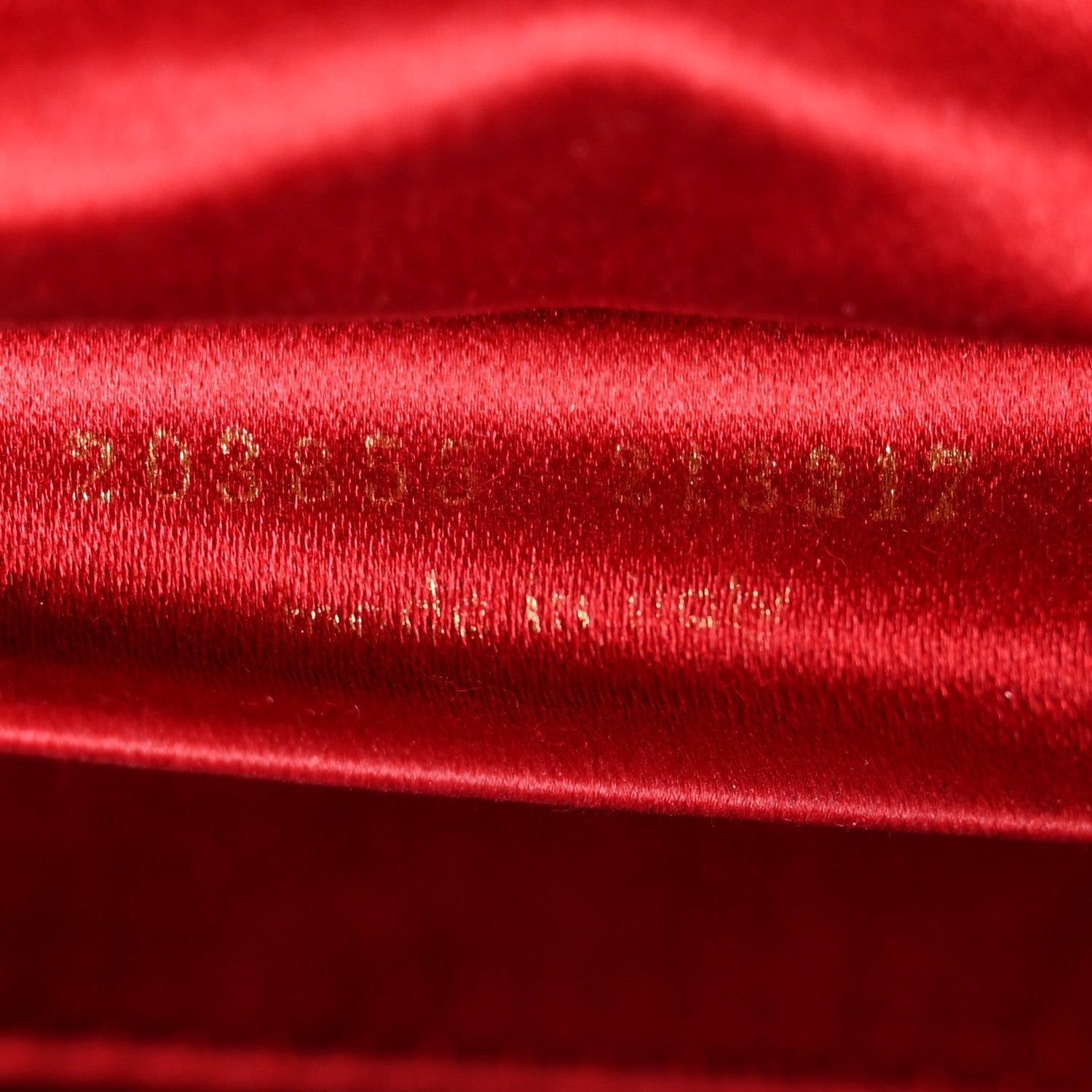 Textured Patent Monogram Large Belle De Jour Clutch Red