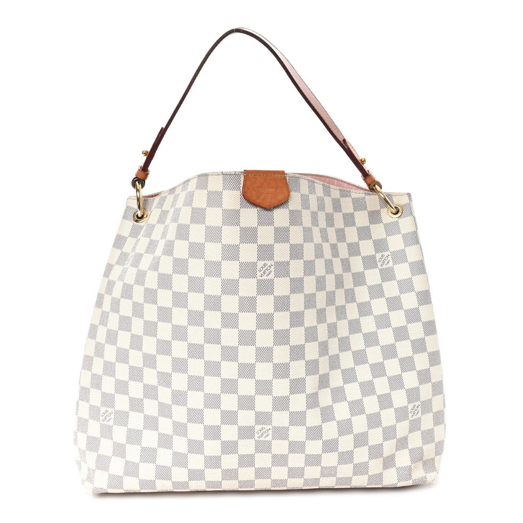 Damier Azur Graceful MM Rose Ballerine